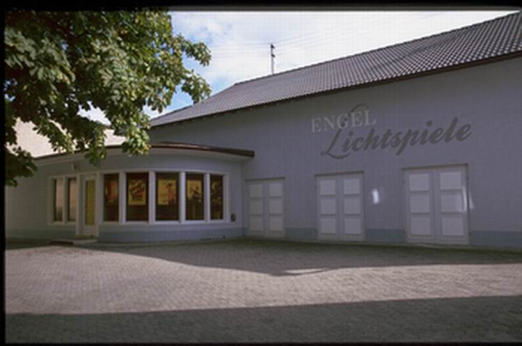 Die Engel-Lichtspiele in der Rheinstraße in Breisach, Außenansicht